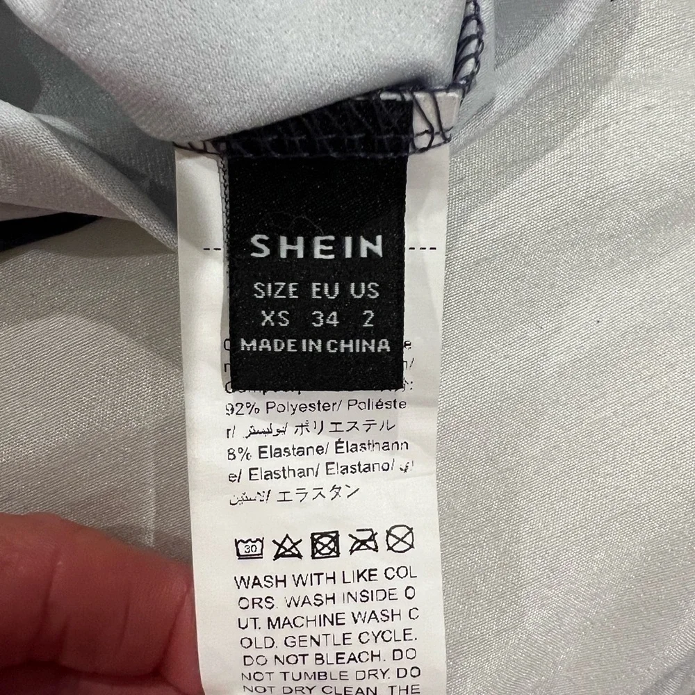 SHEIN LONG BODYCON DRESS SIZE XS - Picture 4 of 4